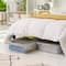 IRIS® 28qt. Clear Snap Top Storage Box with Gray Lid